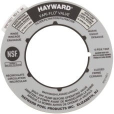 Hayward Multiport Valve Position Sticker Label Decal 2' - Spx0715G