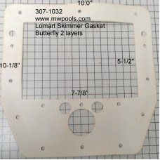 Lomart Skimmer Gasket Before 2019 - Butterfly Double Layer - 307-1032