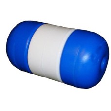 Harvard Swimming Pool Safety Rope Float - Locking 5"X9" Oval Blue & White - If5975