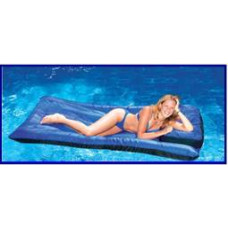 Swimline Air Inflatable Pool Float Ultimate Inflatable Floating Mattress Blue Nylon Canvas - 9057