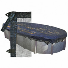 Gpc Leaf Guard Above Ground Round 24' Pool Leaf Net Cover Net | Cool Covers