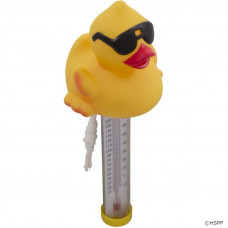 Game Thermometer Floating Derby Duck With Tether Cord - 5911