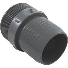 Pvc Insert Male Adapter 2" Barb Grey Hose Adapter - 1436-020