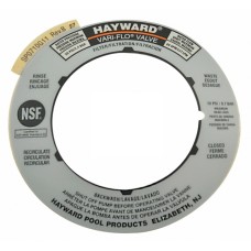 Hayward Multiport Filter Valve Label Position Sticker for Vari-Flo - Spx0710G