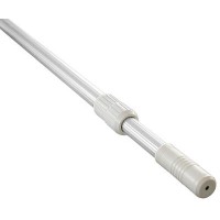 Poolstyle Telepole 8-16' with Lock & Hand Grip Ribbed Silver PS132S - K132BU/SCP/M