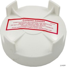 Super Pro Chlorinator Lid Cap 3" White With O-Ring for 320C 320 300 - Ch1004