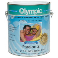 Olympic Paralon 2 Bikini Blue Gallon - Chlorinated Rubber Based Paint - 292-G