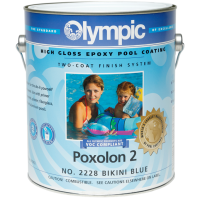 Olympic Poxolon 2 Viking Blue Quart Epoxy Pool Paint - 2212-Q