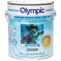 Olympic Zeron Bikini Blue Gallon Epoxy Pool Paint - 392-G