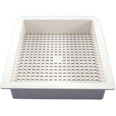 Jacuzzi Whirlpool Bath Spa Skimmer Basket Square White Tray was 663600 - 2540-375