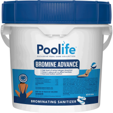 poolife Bromine Advance 25lb - Spa Bromine Tablets - Briquettes