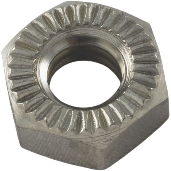 Pentair Nut Ss 1/4"-20 Hex Nut Serrated - Image 2