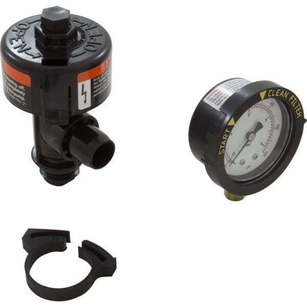 Pentair High Flow Air Relief Valve W/ Pressure Gauge