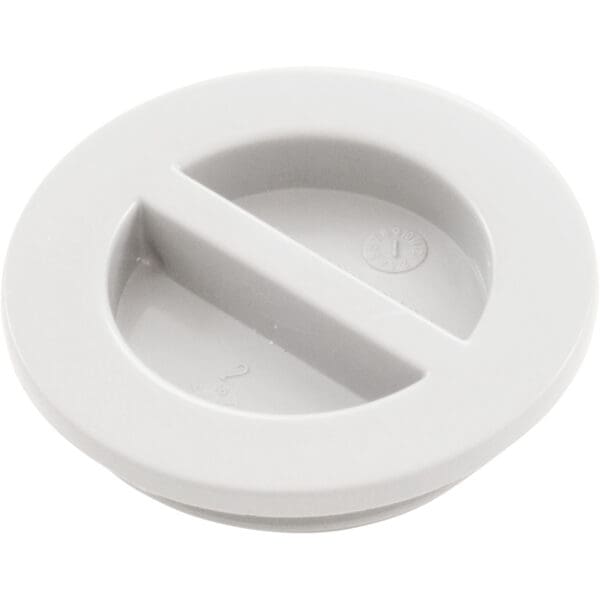 Super Pro Plug 1.5" Mpt Flush White W/ Paper Gasket - Image 2