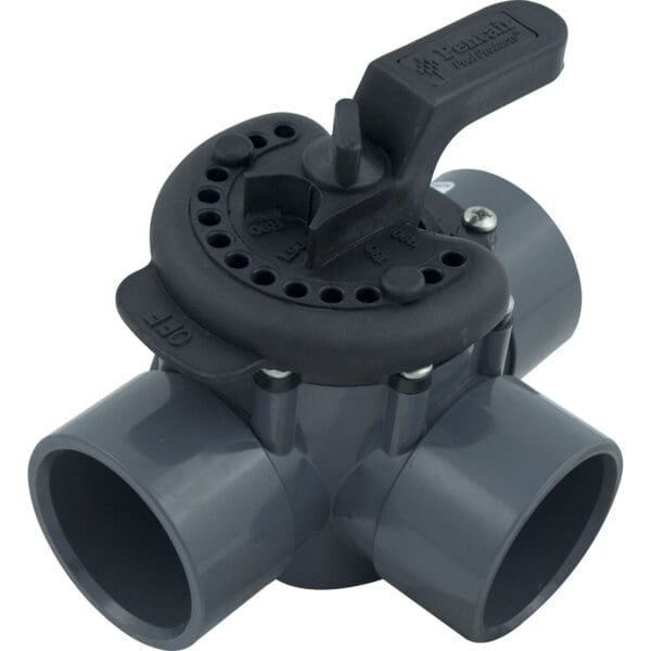 Pentair 3 Port Diverter Valve 2" 2.5" Black