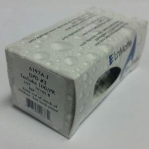 Box of LaMotte DPD #3 test tablets.
