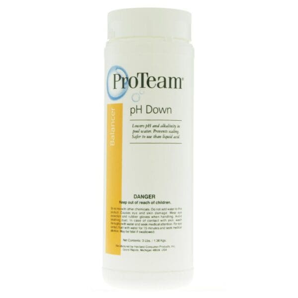 Proteam pH Down 3 Lb - Dry Acid Sodium Bisulfate