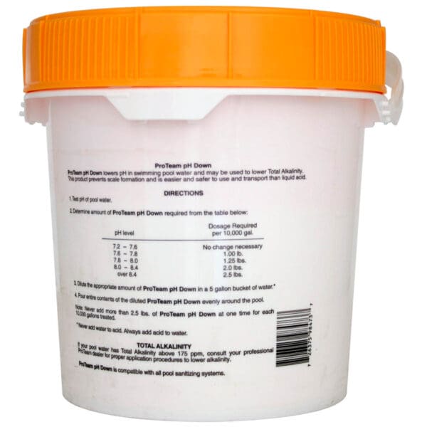 ProTeam pH Down 10 Lb - Cry Acid Sodium Bisulfate - Image 2