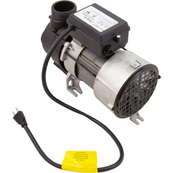 Balboa Spa Pump Wow 1.5Hp 115V 13 Amp W/ Nema Cord, Air Switch - Image 2