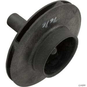 Black plastic automotive engine part.