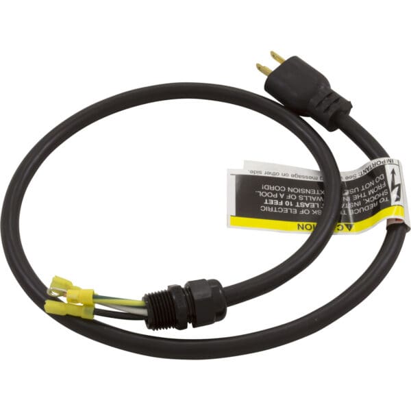 Pentair Power Cord 3' Nema W/ Ferrule Optiflo Dynamo - Image 2