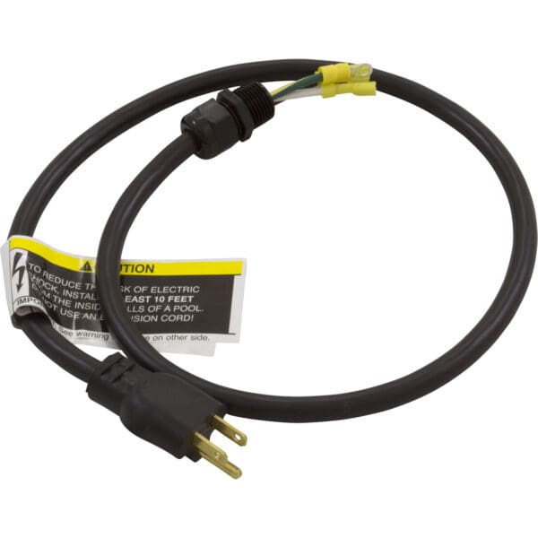 Pentair Power Cord 3' Nema W/ Ferrule Optiflo Dynamo