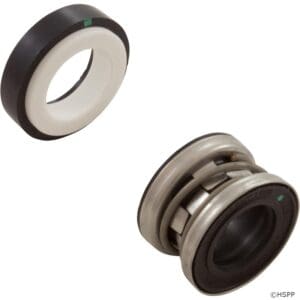 Mechanical seal with two components displayed.