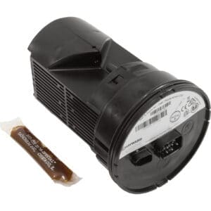 Replacement electronic circuit assembly with label.