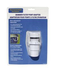 2 Pièces Adaptateur Tuyau Pompe à Vide Pour Piscine - Modèle P07082, ABS, Pour Game4558 / PolyGroup (Fixation Murale)