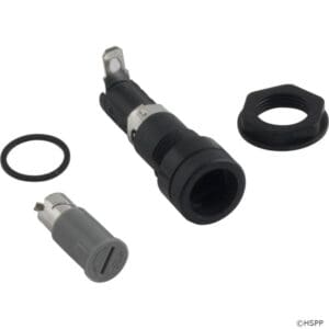 Electrical connector components and accessories displayed.