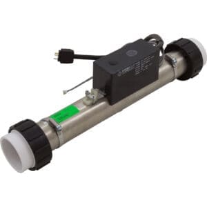 Hot tub electric heater with power cord.