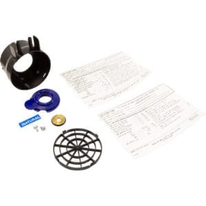 Car part assembly kit with instructions.