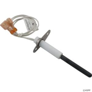 Electronic igniter with attached wire connectors.