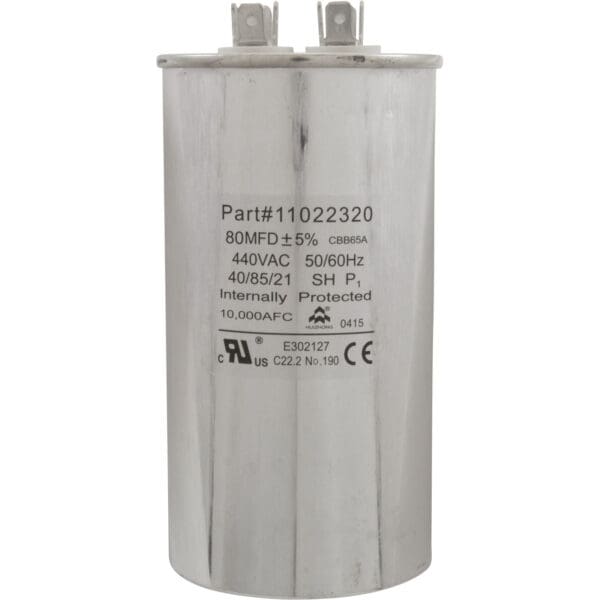 Hayward Capacitor 80 Mfd 440V F/ Heat Pump - Image 3