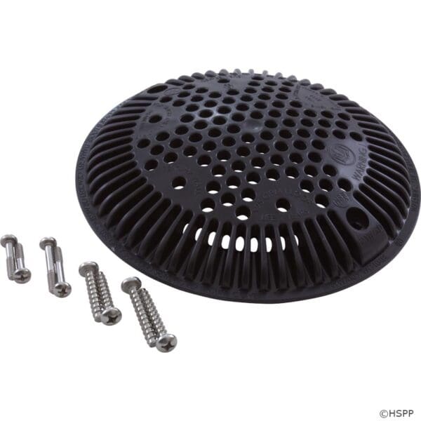 Hayward Main Drain Cover Black Vgb With Screw Set - Wgx1048Eblk