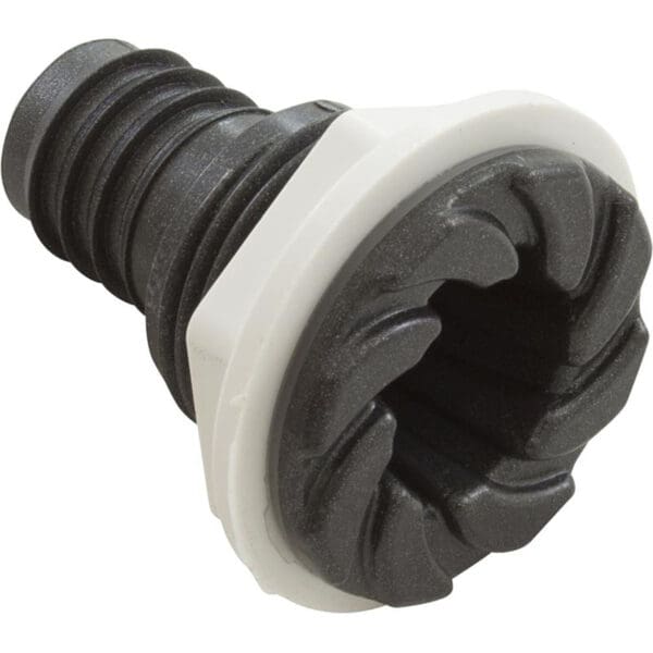 Waterway Bulkhead Fitting, 3/4"Barb, Swirl, Dark Grey - 212-1839G-Dsg