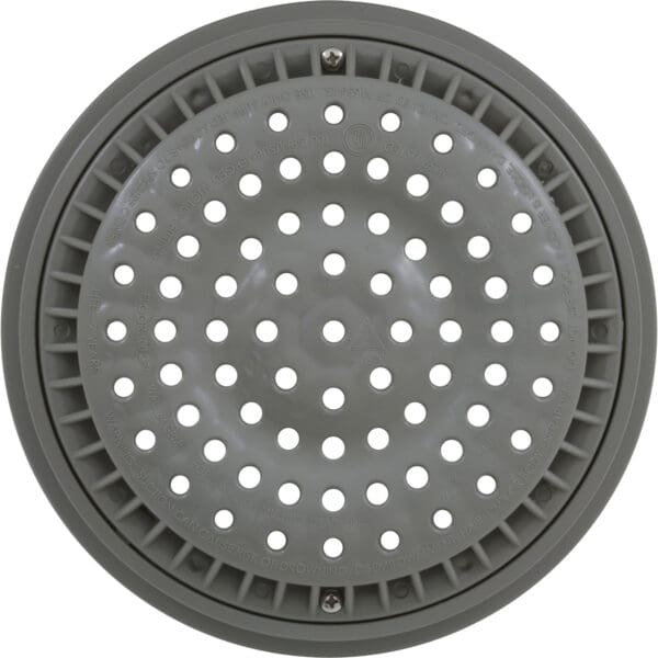 Super Pro Pool Main Drain Antivortex 8" Frame & Grate Dark Grey VGBA ANSI 2017 - SG6402317Vc - Image 2