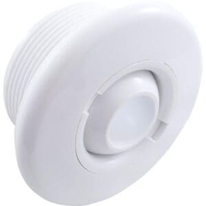 White ceiling-mounted motion sensor light fixture.