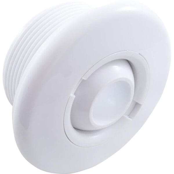 Hydro Air Spa Jet Insert Threaded 3-3/8" White - 50-3500Wht