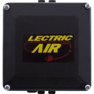 Black box with "Lectric Air" label.