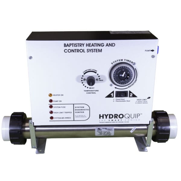 Hydroquip Baptistry Control W/ Heater 5.5 Kw W/ Timer - Image 2