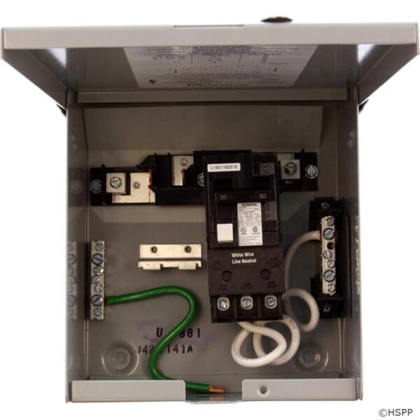 Milbank Spa Load Center Gfci Panel 50 Amp 240 Volt - U4881-O-50Gb