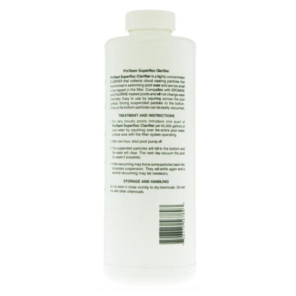 Proteam Superfloc 32Oz Flocculant Clarifier - Image 2