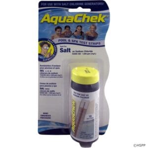 AquaChek pool and spa test strips.