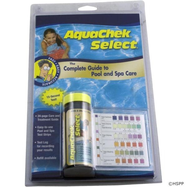 Aquachek Select Test Strips Chlorine 50 Count - 541604A - Image 2