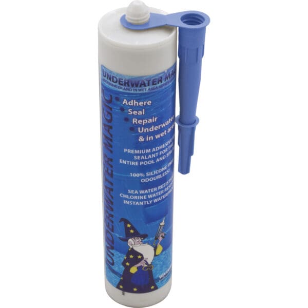 Underwater Magic Adhesive 290Ml 9.8Oz Blue Caulk Tube