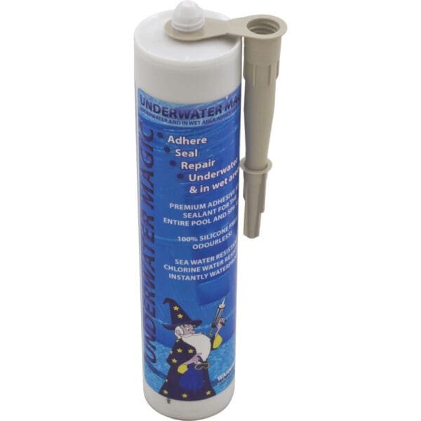 Underwater Magic Adhesive 290Ml 9.8Oz Tan Caulk Tube