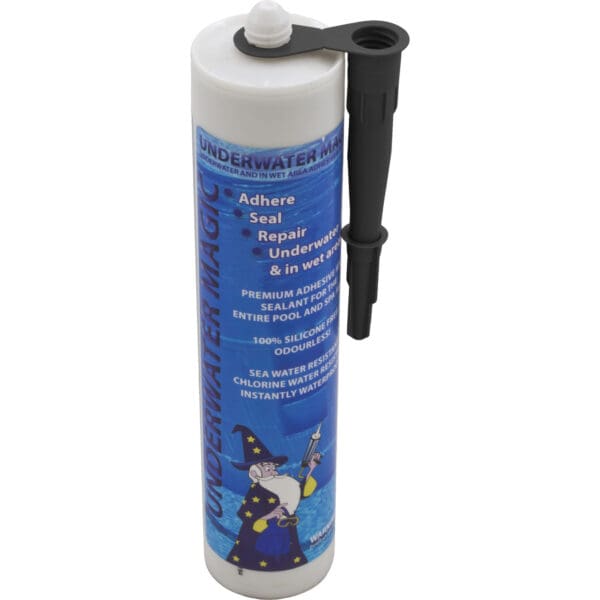 Underwater Magic Adhesive 290Ml 9.8 Oz Black Caulk Tube