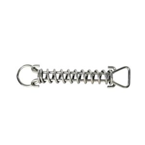 Stainless Steel spring with loops at both ends 6 inches long