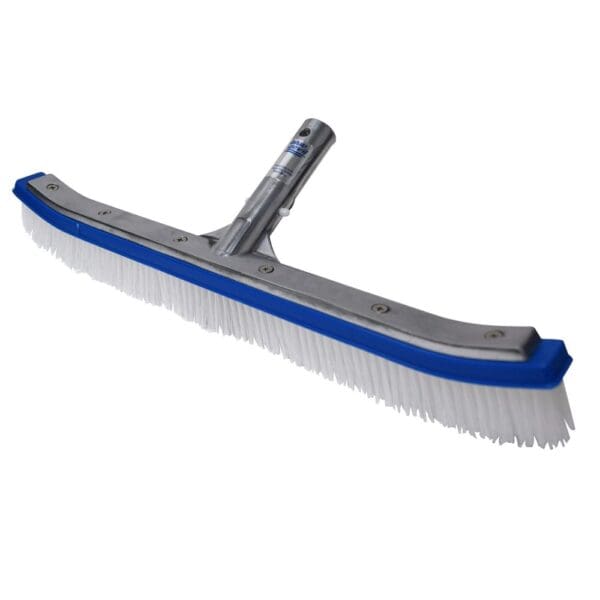 Blue Devil Swimming Pool Brush 18" Aluminum Back - B3518